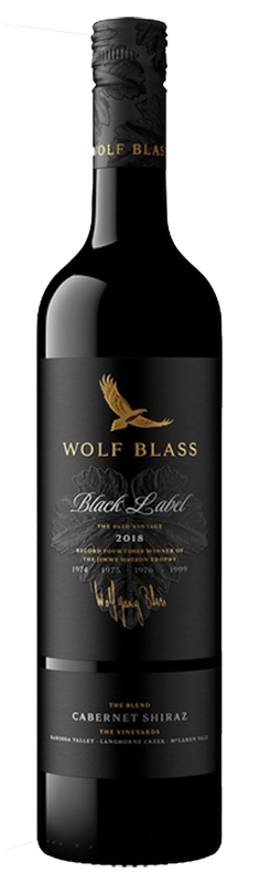 Wolf Blass Black Label Langhorne Creek McLaren Vale Cabernet Wolf Blass Black Label Langhorne Creek McLaren Vale Cabernet