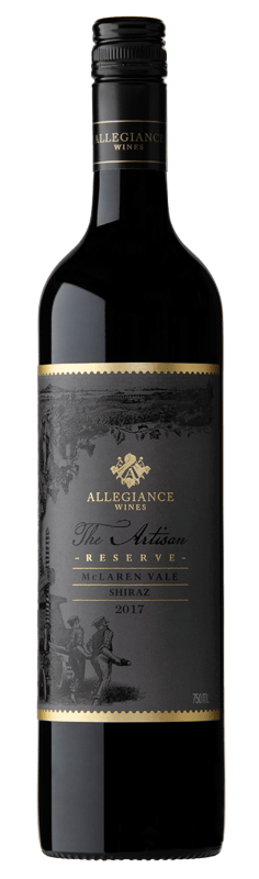 Allegiance Wines The Artisan Reserve McLaren Vale Shiraz 2017 Allegiance Wines The Artisan Reserve McLaren Vale Shiraz 2017