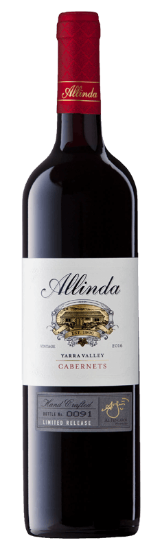 Allinda Limited Release Yarra Valley Cabernets 2016 Allinda Limited Release Yarra Valley Cabernets 2016