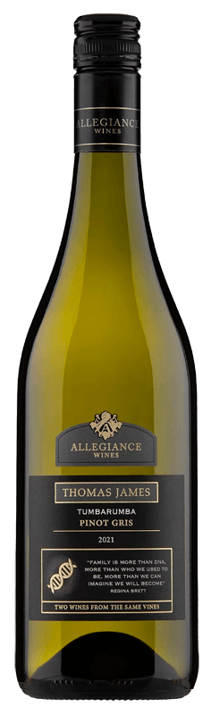 Allegiance Wines Thomas James Tumbarumba Pinot Gris 2021 Allegiance Wines Thomas James Tumbarumba Pinot Gris 2021