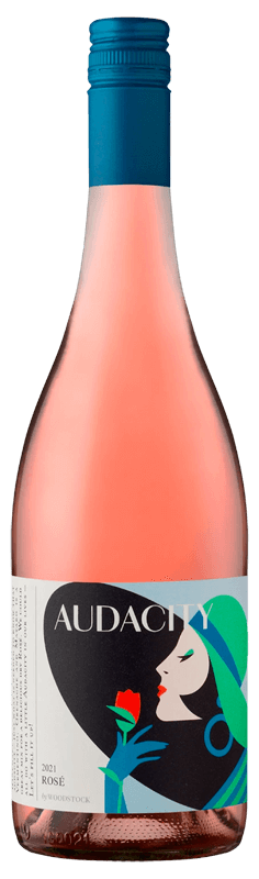 Audacity by Woodstock McLaren Vale Langhorne Creek Rose 2021 Audacity by Woodstock McLaren Vale Langhorne Creek Rose 2021
