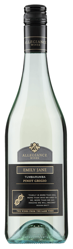 Allegiance Wines Emily Jane Tumbarumba Pinot Grigio 2022 Allegiance Wines Emily Jane Tumbarumba Pinot Grigio 2022