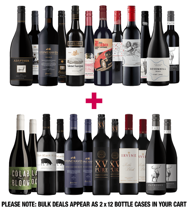 Gold-medal Showstoppers + Festive Table Reds 24btl BULK DEAL Gold-medal Showstoppers + Festive Table Reds 24btl BULK DEAL