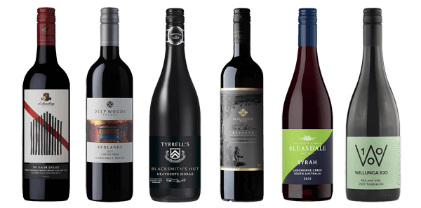 Customer Choice Awards Premium Australian Reds Six