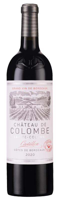 Château de Colombe Castillon Côtes de Bordeaux 2020 Château de Colombe Castillon Côtes de Bordeaux 2020