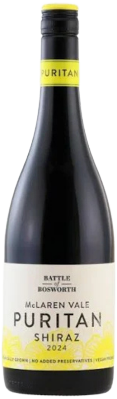 Battle of Bosworth Puritan McLaren Vale Shiraz 2024 Battle of Bosworth Puritan McLaren Vale Shiraz 2024