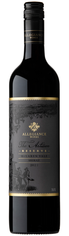 Allegiance Wines The Artisan Reserve McLaren Vale Shiraz 2022