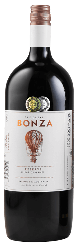 The Great Bonza Reserve Shiraz Cabernet Sauvignon (magnum) 2022 The Great Bonza Reserve Shiraz Cabernet Sauvignon (magnum) 2022