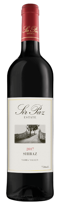Sir Paz Estate Yarra Valley Shiraz 2017