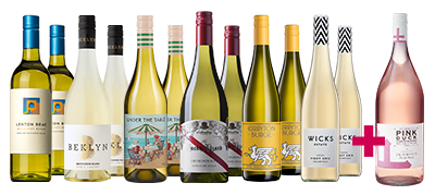 Cyber Monday Whites Dozen + Free Pink Duck Rosé Magnum