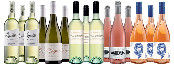 Party Pack Whites & Rosé Jumbo 15btl Case