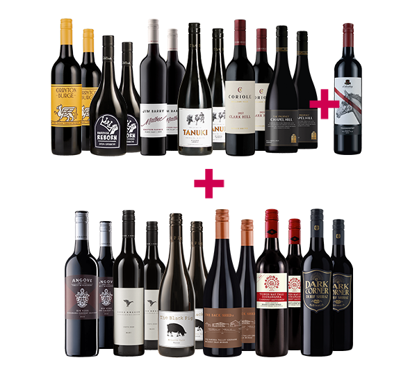 Top Value & Premium Exclusives 24-btl BULK DEAL + Free Thunderstep Shiraz
