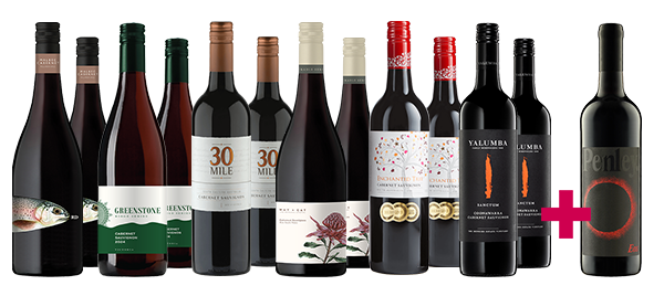 Cabernet SALE Dozen + FREE 96pt $100 Coonawarra star