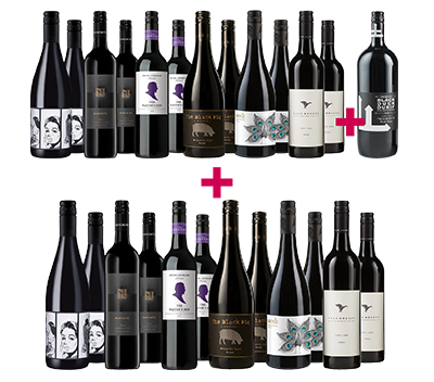 Premium Aussie Reds SALE 24-bottle BULK DEAL + FREE Magnum Premium Aussie Reds SALE 24-bottle BULK DEAL + FREE Magnum