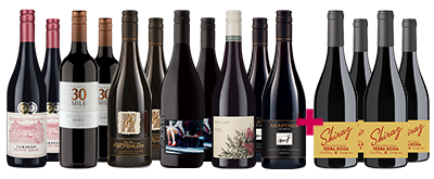Black Friday Sale: 11 Reds + 4 FREE Shiraz worth $260