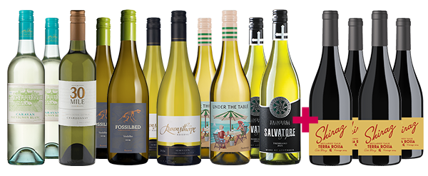 Black Friday Sale: 11 Whites + 4 FREE Shiraz worth $260