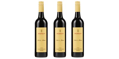 Redman Bill & Arthur Coonawarra Shiraz 3-bottle Add-on Redman Bill & Arthur Coonawarra Shiraz 3-bottle Add-on