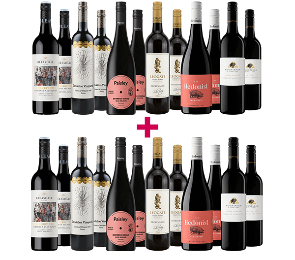Select Halliday Reds 24-bottle BULK DEAL Select Halliday Reds 24-bottle BULK DEAL