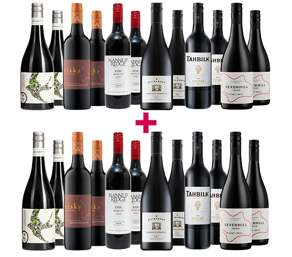 Mature Aussie Reds 24-Bottle BULK DEAL Mature Aussie Reds 24-Bottle BULK DEAL
