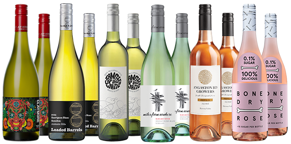 Warehouse Clearance Whites & Rosé Dozen