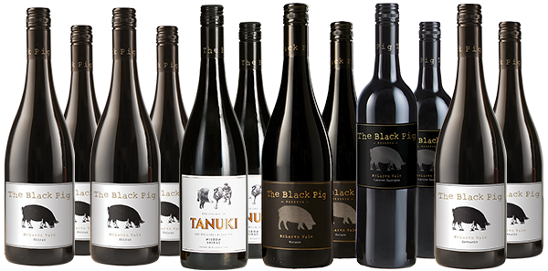 Half Price Black Pig Family Dozen