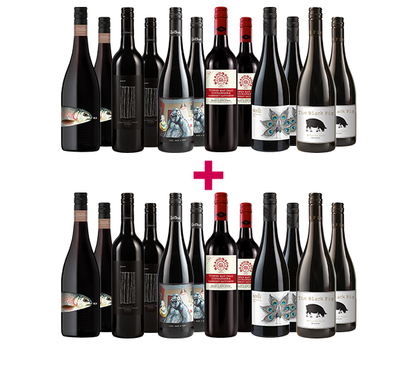 Winter  Warming Reds 24-bottle BULK DEAL