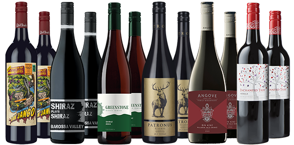 EOFY Half Price Red Varietals: Everyday Shiraz Doz
