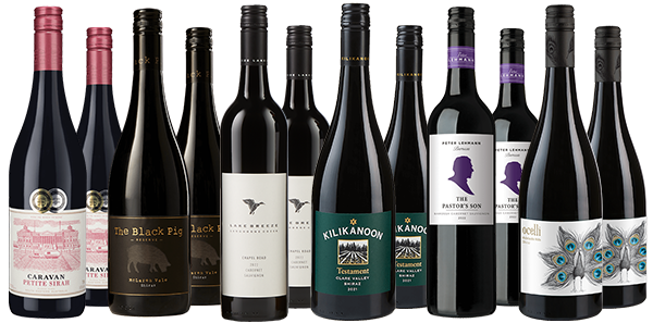 Gold-Medal Aussie Reds 24-bottle BULK DEAL