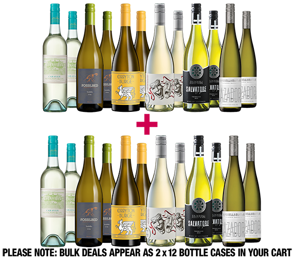 B.I.G Aussie White Champions 24-bottle BULK DEAL