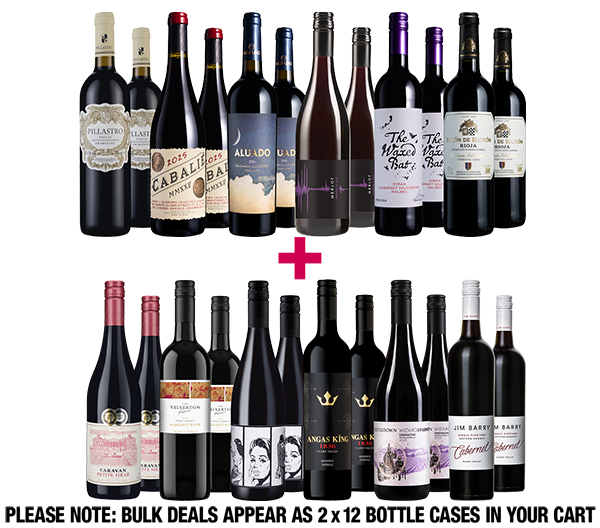 B.I.G. Champion International Reds & Aussie Reds 24-bottle BULK DEAL