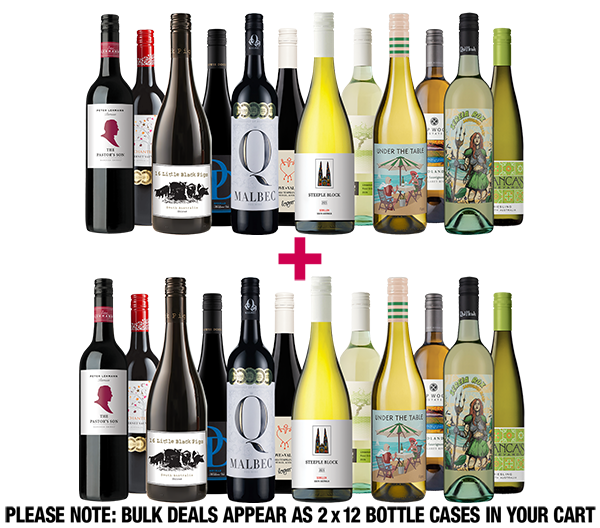 Cellar Favourite Mixed 24-bottle BULK DEAL