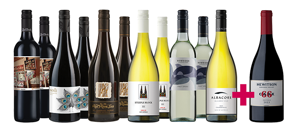 11 Reds & Whites + Free Hewitson Cask 66 Shiraz (RRP $450) 11 Reds & Whites + Free Hewitson Cask 66 Shiraz (RRP $450)