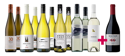 11 Whites + Free Hewitson Cask 66 Shiraz (RRP $450) 11 Whites + Free Hewitson Cask 66 Shiraz (RRP $450)
