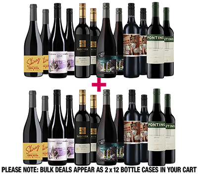 Festive Table Reds 24-bottle BULK DEAL