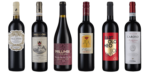 ‘Top to Toe’ Italian Reds Six Pack ‘Top to Toe’ Italian Reds Six Pack