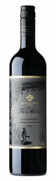 Allegiance Wines The Artisan Reserve Coonawarra Cabernet Sauvignon