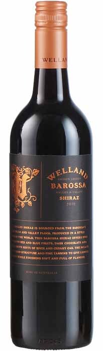Welland Valley & Valley Barossa and Eden Valley Shiraz 2019